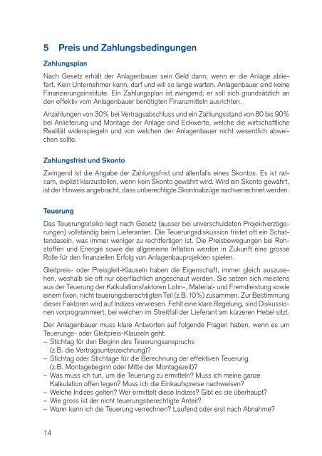 Der Vertrag im Anlagenbau - epartners Rechtsanwälte