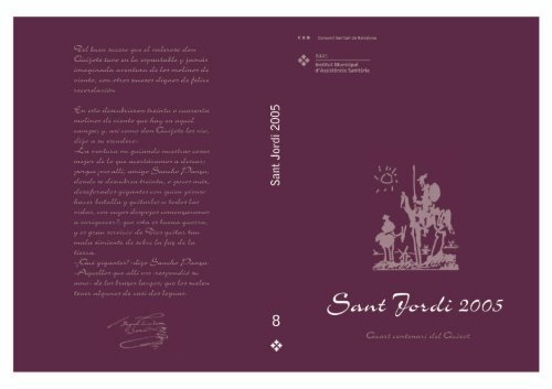 Llibre de Sant Jordi 2005 - Parc de Salut Mar