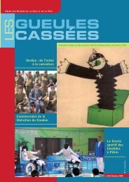 en format PDF - Gueules Cassées