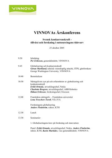 information - Vinnova