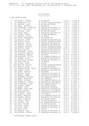 Ergebnisse - SV 1899 Langensteinbach - Leichtathletik