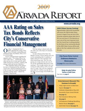 The Arvada Report - City of Arvada