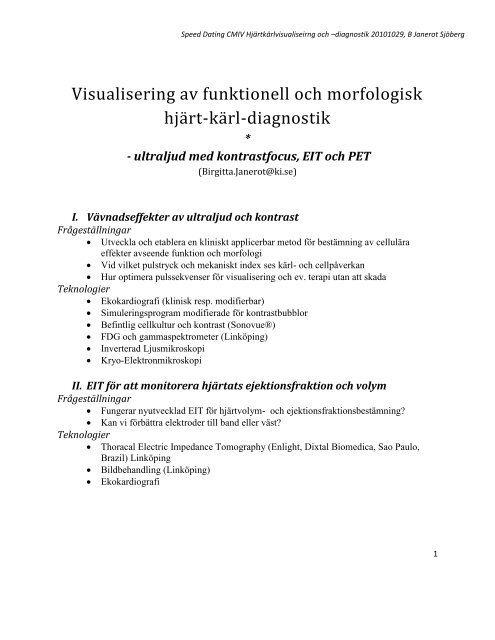 Visualisering av funktionell och morfologisk hjärt-kärl-diagnostik