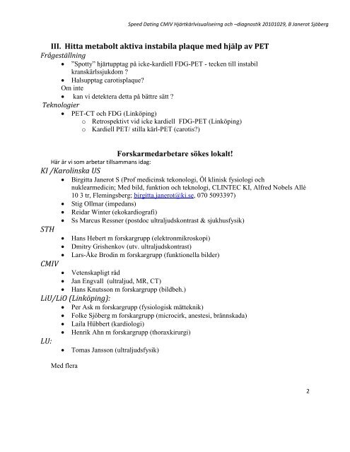 Visualisering av funktionell och morfologisk hjärt-kärl-diagnostik