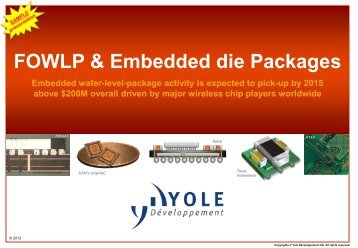 FOWLP & Embedded die Packages - I-Micronews