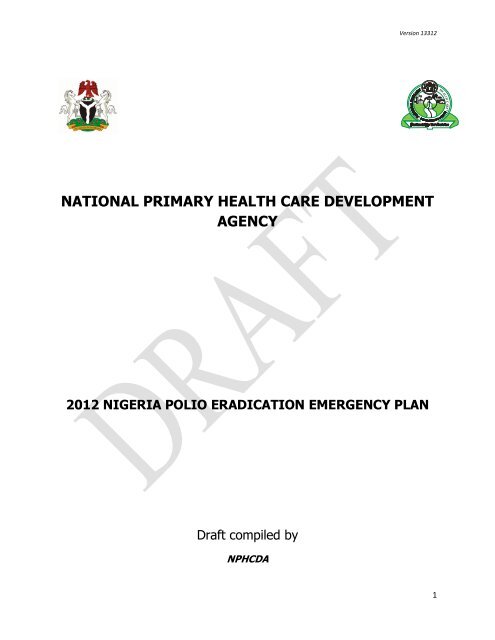 national primary health care development agency - Global Polio ...