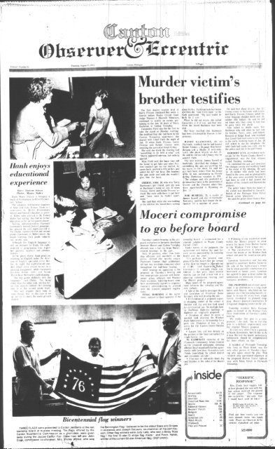 victim s brother testifies - Canton Public Library
