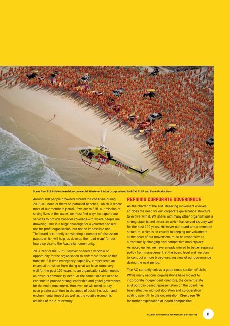SURF LIFE SAVING AUSTRALIA ANNUAL REPORT 2007–08
