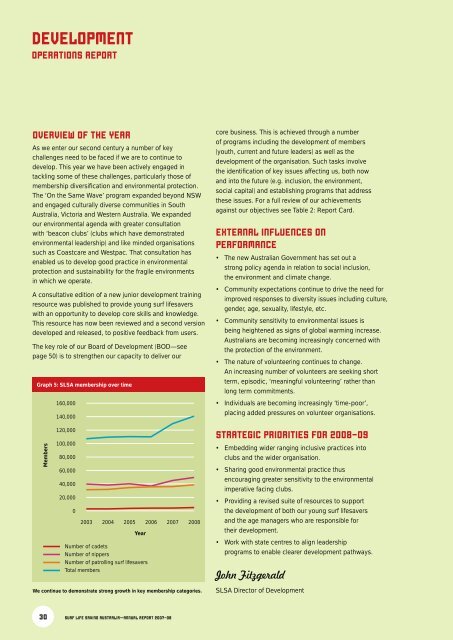 SURF LIFE SAVING AUSTRALIA ANNUAL REPORT 2007–08