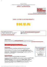 Ikea: dati di mercato e profilo aziendale, mobili e ... - Largo Consumo