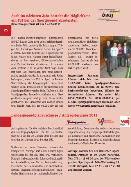asg-news - sportjugend tauberbischofsheim