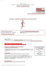 Mercato Italia abbigliamento sportivo e accessori ... - Largo Consumo