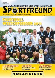 FAUSTBALL WELTCUPSIEGER 2011 - SPORT UNION Freistadt