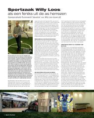 Sportzaak Willy Loos: als een feniks uit de as herrezen - Sport Partner