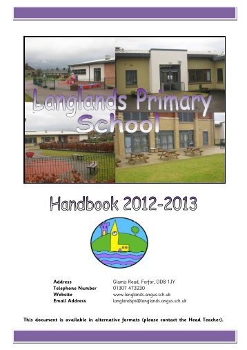Langlands Primary School - Angus Council