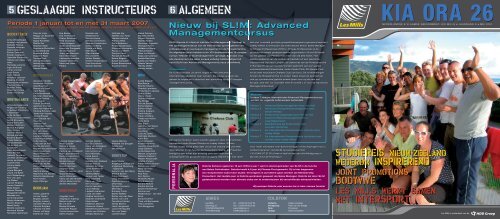 GESLAAGDE INStructeurs ALGEMEEN - Les Mills