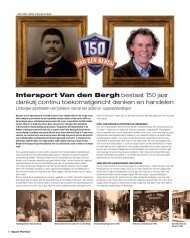 Intersport Van den Bergh bestaat 150 jaar dankzij ... - Sport Partner