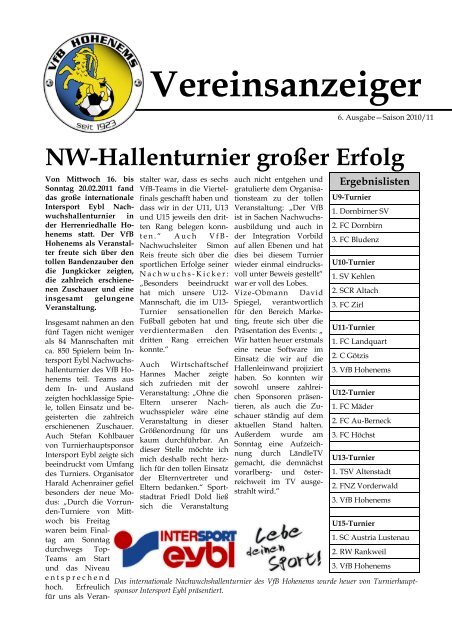 Download - VfB Hohenems