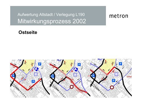 Bludenz Aufwertung Altstadt Verlegung L190