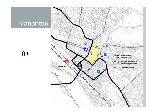 Bludenz Aufwertung Altstadt Verlegung L190