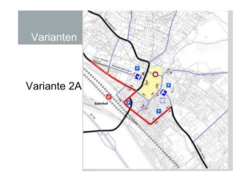 Bludenz Aufwertung Altstadt Verlegung L190