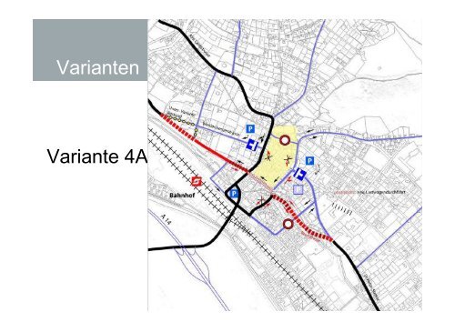 Bludenz Aufwertung Altstadt Verlegung L190