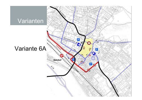 Bludenz Aufwertung Altstadt Verlegung L190