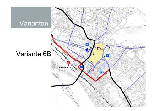 Bludenz Aufwertung Altstadt Verlegung L190