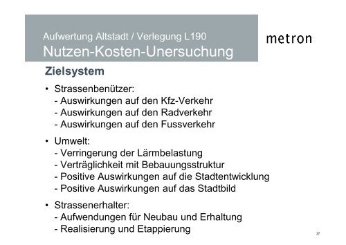 Bludenz Aufwertung Altstadt Verlegung L190