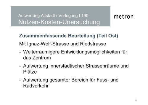 Bludenz Aufwertung Altstadt Verlegung L190