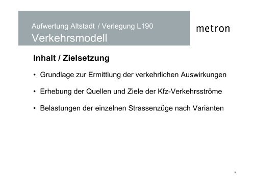 Bludenz Aufwertung Altstadt Verlegung L190