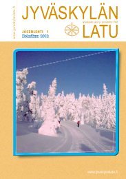 jäsenlehti 1 - Jyväskylän Latu ry