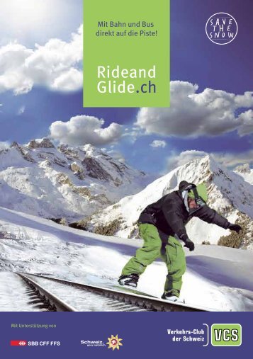 Ride & Glide (PDF) - VCS Verkehrs-Club der Schweiz