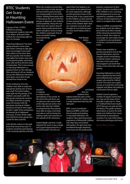 Click on the picture to download this issue - CTC Kingshurst Academy