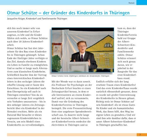 6 Albert Schweitzer Vorbi 6 Albert Schweitzer Vorbi