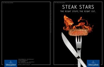 STEAK STARS THE RIGHT STUFF, THE RIGHT ... - Villeroy & Boch