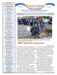 2007 Summit a Success - Yukon River Inter-Tribal Watershed Council