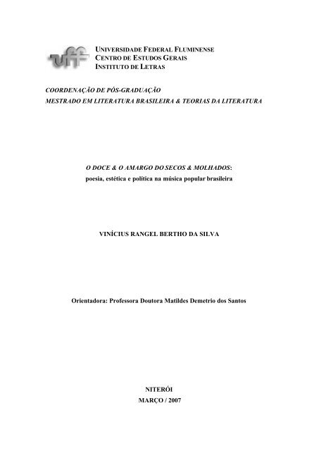 CAPA, FOLHA DE ROSTO, RESUMO, SUMÁRIO... - Biblioteca ...