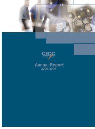 Annual Report 2005-2006 - CEOC