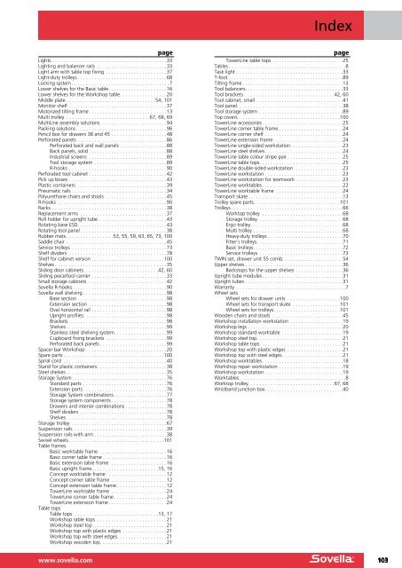 Product catalogue 2012-2013