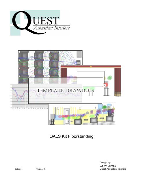 Questai Qals Questtrac Floor Standing Speaker Kit Brochure