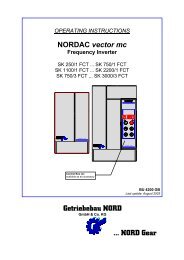 Getriebebau NORD ... NORD Gear