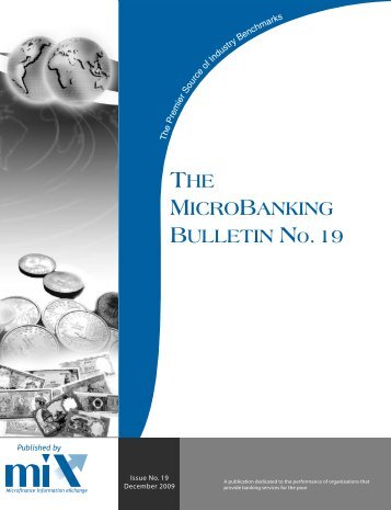 MBB 19 - Microfinance Information Exchange