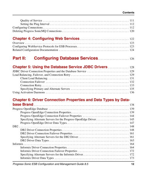 Progress Sonic ESB Configuration and Management Guide