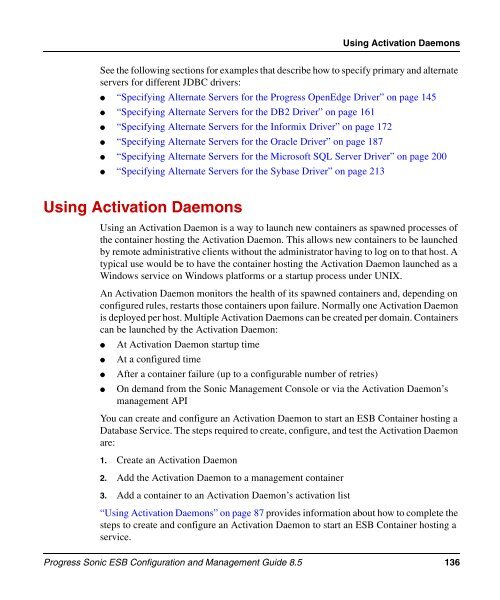 Progress Sonic ESB Configuration and Management Guide