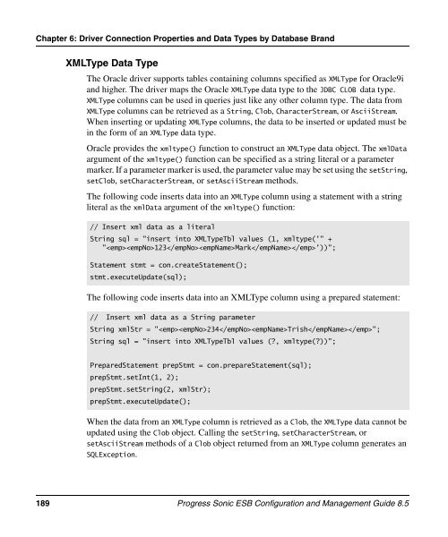 Progress Sonic ESB Configuration and Management Guide