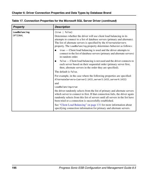 Progress Sonic ESB Configuration and Management Guide