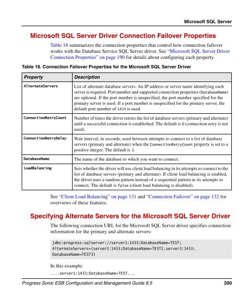 Progress Sonic ESB Configuration and Management Guide