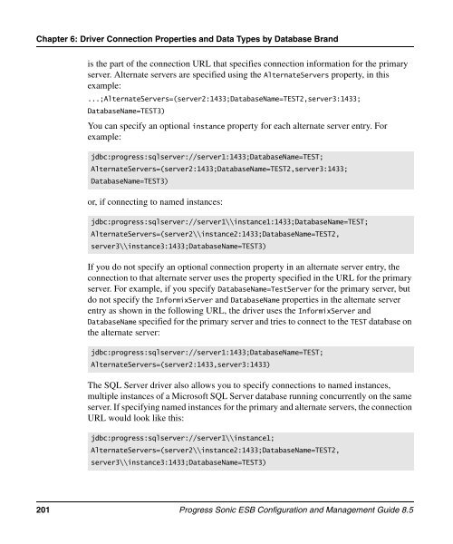 Progress Sonic ESB Configuration and Management Guide