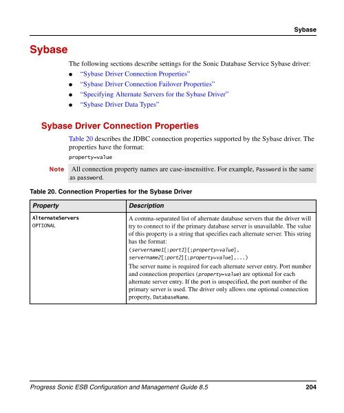 Progress Sonic ESB Configuration and Management Guide